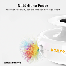 Lade das Bild in den Galerie-Viewer, ROJECO Automatisches Federball-Spielset für Katzen und Hunde