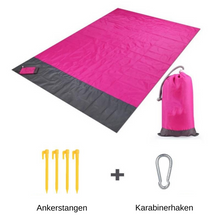 Lade das Bild in den Galerie-Viewer, Wasserdichte Stranddecke - für Urlaub &amp; Freizeit (Angebot)
